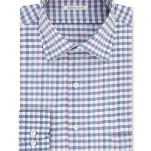 VAN HEUSEN  SLIM FIT WRINKLE FREE DRESS